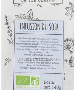 Infusion soir bio