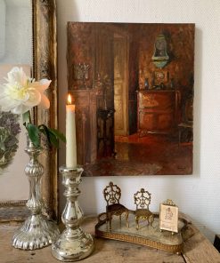 Scène d&rsquo;intérieur vers 1900