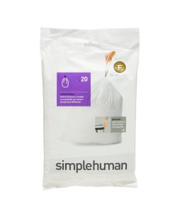 SIMPLEHUMAN Trash Bag-Code F-Type 25L 20P  (20pcs)