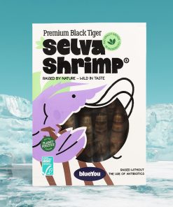 BLUEYOU Vietnamese Frozen Black Tiger Prawn 8/12 (Shell On) – ASC (800g)