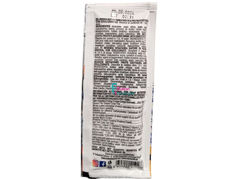 Eleve11fit mix sans sucre saveur exotiques – Image 3