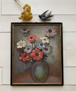 Nature morte ancienne « Les anémones »