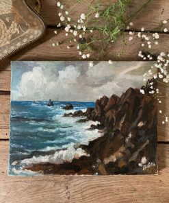Ancienne peinture marine