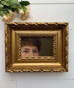 Alternative view of Peinture ancienne « Le regard »
