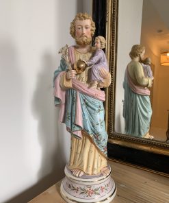 Alternative view of Statue religieuse XXL Saint Joseph et l’enfant Jésus