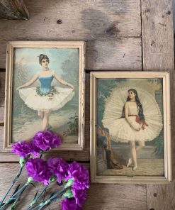 Alternative view of Paire de chromolithographies vers 1900